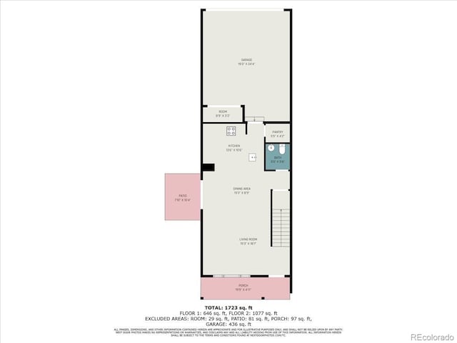 3674 Ronald Reagan Ave, Wellington, CO 80549 - home floor plan