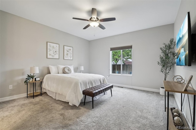 2328 Saddle Back Ct, Fort Lupton, CO 80621 - carpeted bedroom with baseboards and a ceiling fan