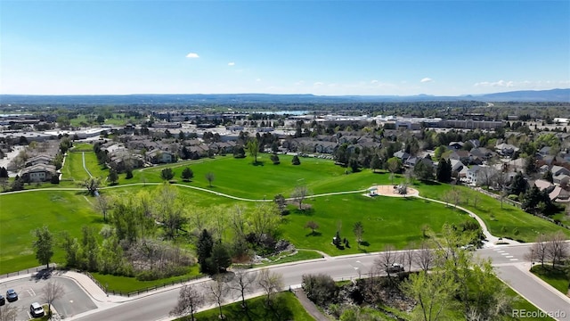 9867 W Berry Dr, Littleton, CO 80123 - aerial perspective of suburban area