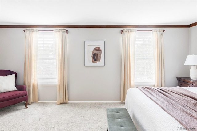 9867 W Berry Dr, Littleton, CO 80123 - carpeted bedroom featuring ornamental molding and baseboards