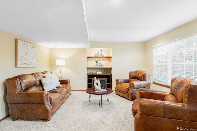9867 W Berry Dr, Littleton, CO 80123 - living room featuring carpet floors and baseboards
