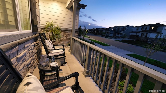 27994 E Indore Dr, Aurora, CO 80016 - balcony featuring a residential view