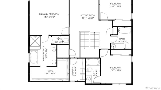 27994 E Indore Dr, Aurora, CO 80016 - view of floor plan / room layout