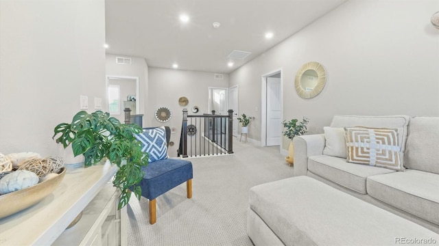 27994 E Indore Dr, Aurora, CO 80016 - carpeted living room featuring recessed lighting and baseboards