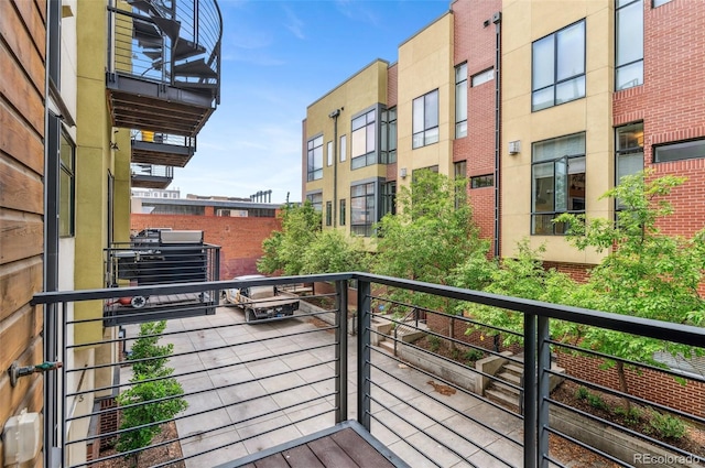 2325 Walnut St Unit 4, Denver, CO 80205 - balcony with a grill