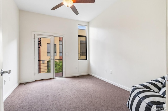 2325 Walnut St Unit 4, Denver, CO 80205 - unfurnished bedroom featuring carpet floors, baseboards, and access to exterior