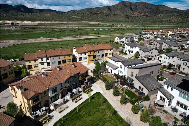 15576 W Washburn Cir, Lakewood, CO 80228 - aerial view of residential area with mountains