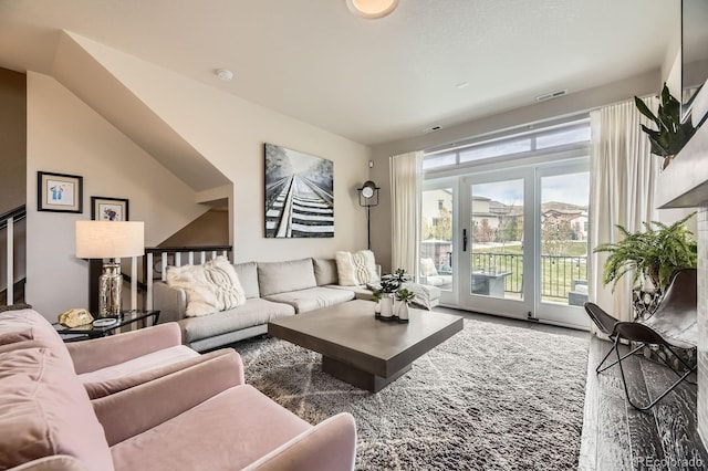 15576 W Washburn Cir, Lakewood, CO 80228 - living area with wood finished floors