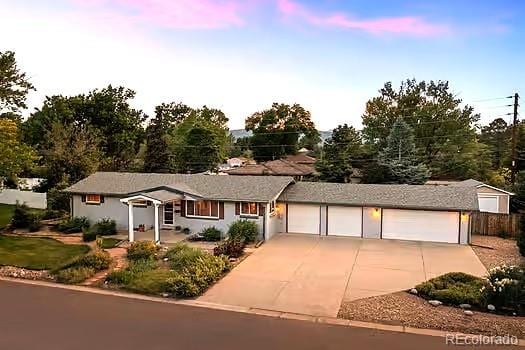 6243 S Elati St, Littleton, CO 80120 - ranch-style house with driveway