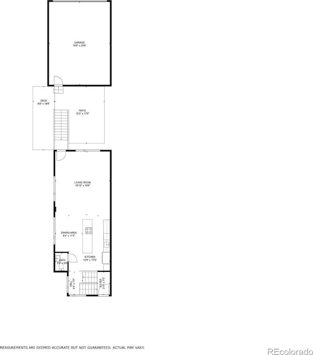 4129 Zenobia St, Denver, CO 80212 - view of property floor plan