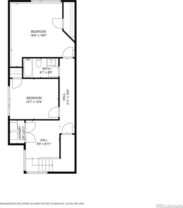 4129 Zenobia St, Denver, CO 80212 - view of floor plan / room layout