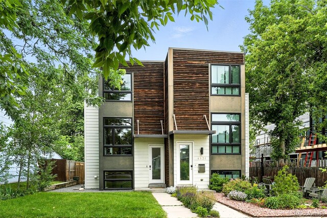 4129 Zenobia St, Denver, CO 80212 - view of contemporary house