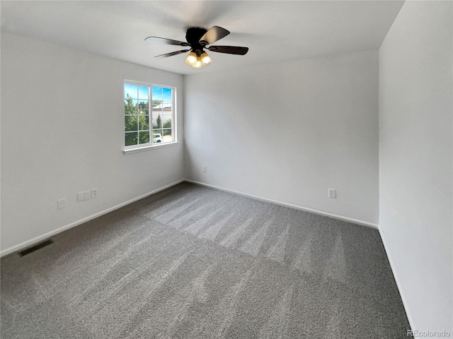 16453 E Phillips Dr, Englewood, CO 80112 - carpeted empty room with ceiling fan and baseboards