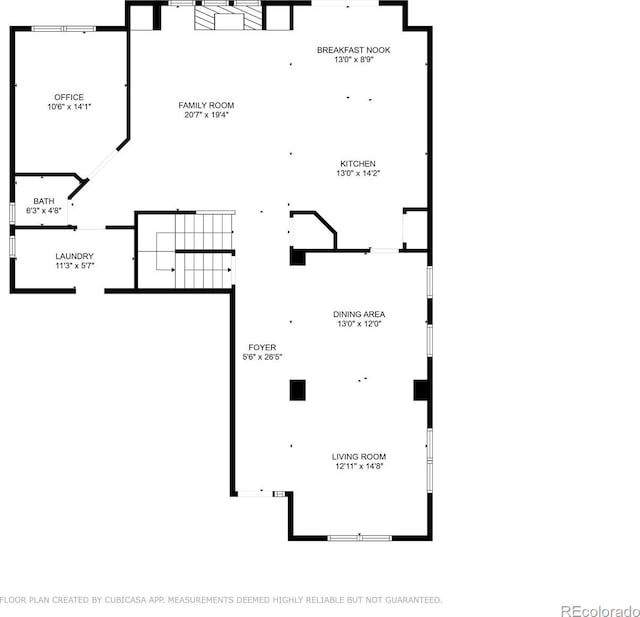 4307 Lilly Gulch Trl, Castle Rock, CO 80109 - home floor plan