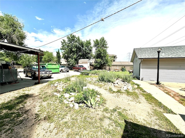 view of yard