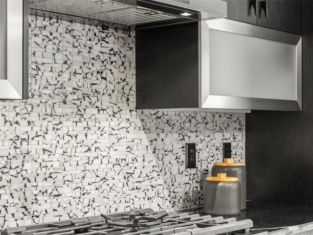 3715 Kalamath St, Denver, CO 80211 - kitchen view of decorative backsplash