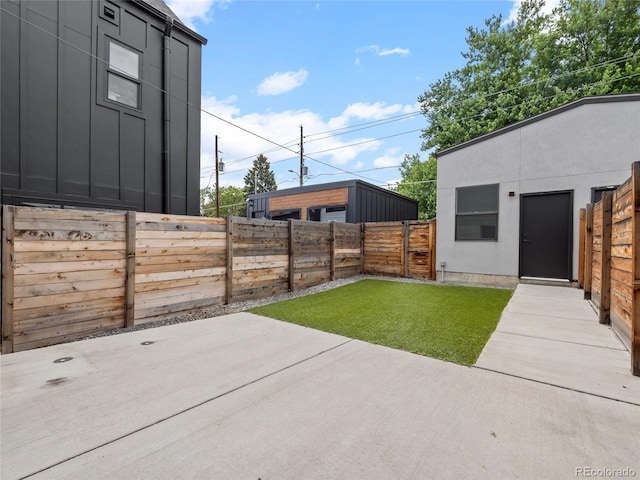 3715 Kalamath St, Denver, CO 80211 - view of yard with a patio