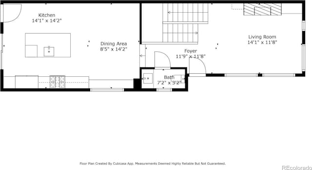 3715 Kalamath St, Denver, CO 80211 - floor plan / room layout
