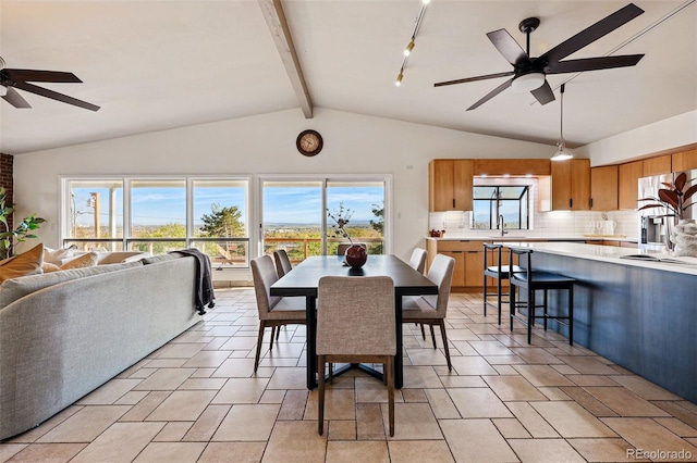 8090 Newton St, Westminster, CO 80031 - dining area with a ceiling fan
