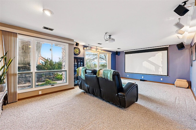8090 Newton St, Westminster, CO 80031 - carpeted home theater room featuring baseboards