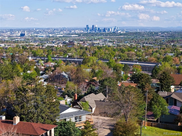 8090 Newton St, Westminster, CO 80031 - aerial overview of property's location featuring nearby urban area
