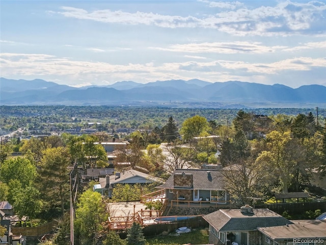 8090 Newton St, Westminster, CO 80031 - bird's eye view of a mountainous background