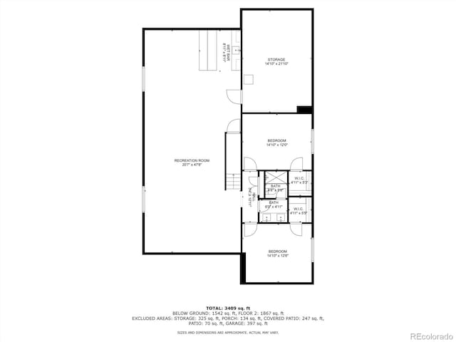 4711 S Logan St, Englewood, CO 80113 - home floor plan