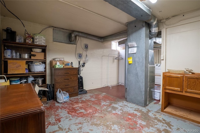 4115 S Clarkson St, Englewood, CO 80113 - below grade area with heating unit