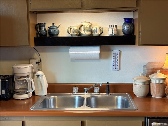9 Granada Ct Unit 15, Westcliffe, CO 81252 - kitchen featuring a sink and stainless steel dishwasher