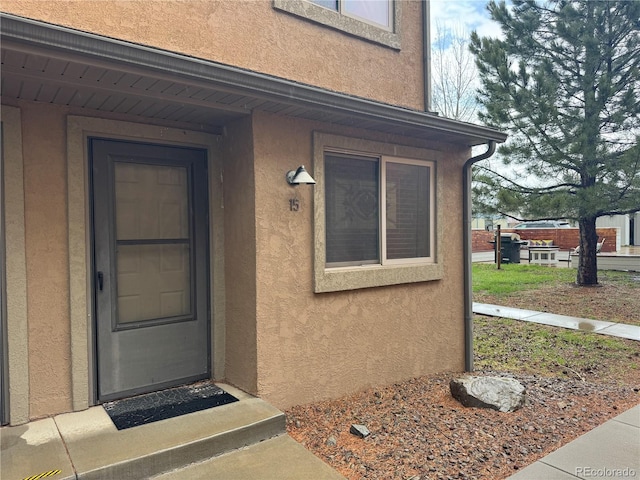 9 Granada Ct Unit 15, Westcliffe, CO 81252 - entrance to property with stucco siding