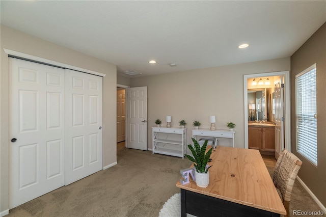 9760 Mayfair St Unit A, Englewood, CO 80112 - office space with carpet floors and recessed lighting