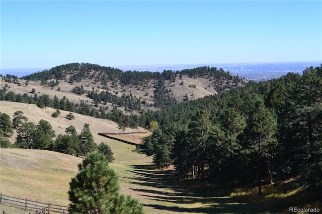 21849 Cabrini Blvd, Golden, CO 80401 - view of mountain backdrop featuring rural landscape