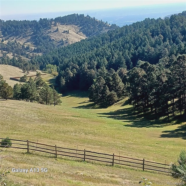 21849 Cabrini Blvd, Golden, CO 80401 - mountain view featuring rural landscape