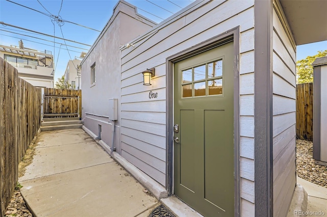 3521 Osage St, Denver, CO 80211 - view of doorway to property