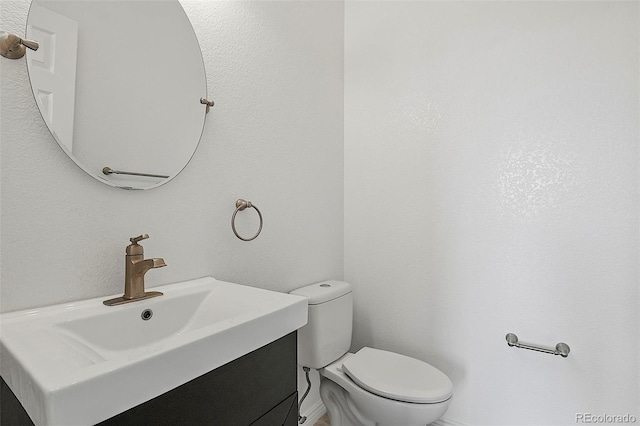 750 Capeglen Rd, Colorado Springs, CO 80906 - half bathroom with toilet and vanity