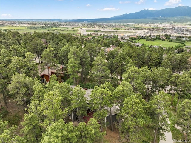 510 Silhouette Way, Monument, CO 80132 - drone / aerial view of a mountain backdrop
