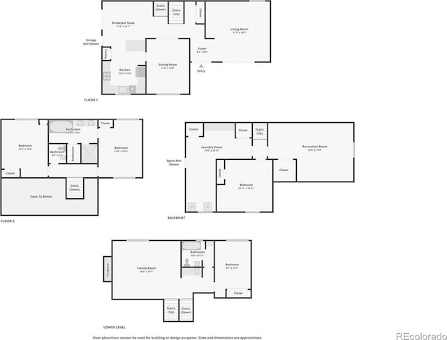 510 Silhouette Way, Monument, CO 80132 - view of room layout