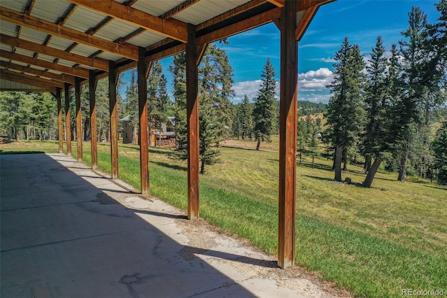 view of patio