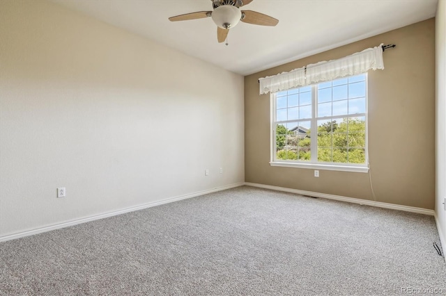 11972 W Long Cir Unit 104, Littleton, CO 80127 - unfurnished room with a ceiling fan and carpet flooring