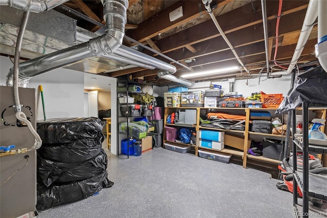 view of storage