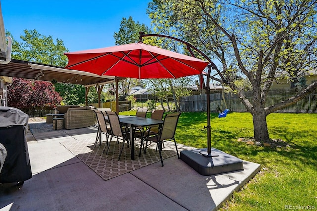 6655 S Elm Cir, Centennial, CO 80121 - view of patio with outdoor dining space