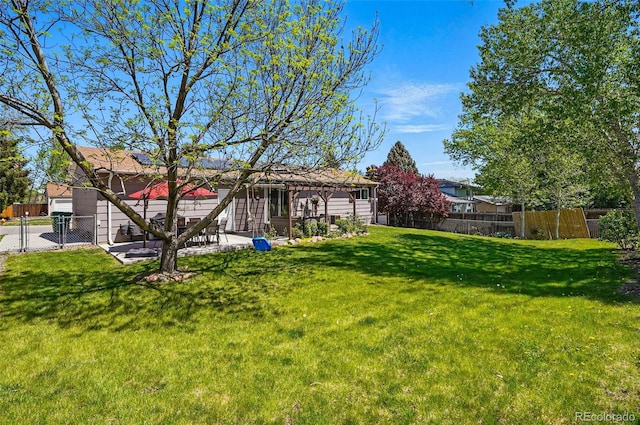 6655 S Elm Cir, Centennial, CO 80121 - view of yard with a patio and a gazebo