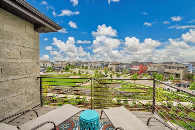21345 E 59th Dr, Aurora, CO 80019 - balcony featuring a residential view