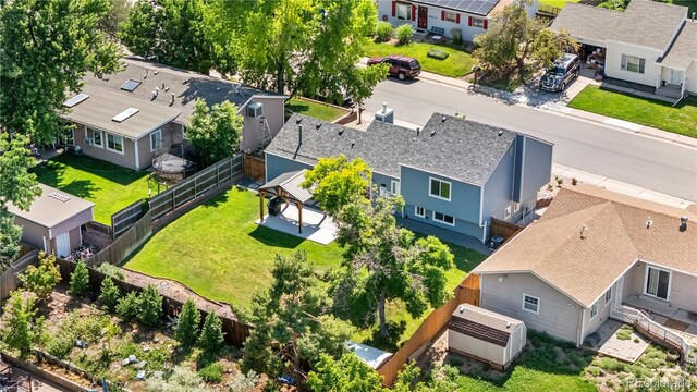 6604 S Dahlia Cir, Centennial, CO 80121 - aerial perspective of suburban area
