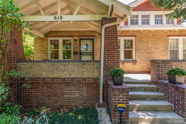 view of entrance to property