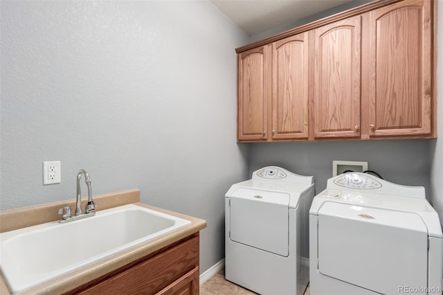6190 S Oswego St, Englewood, CO 80111 - washroom featuring cabinet space and washer and clothes dryer