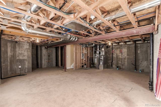 6190 S Oswego St, Englewood, CO 80111 - view of unfinished below grade area