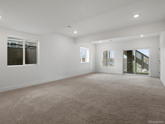 17843 W 93rd Pl, Arvada, CO 80007 - empty room with recessed lighting and light colored carpet