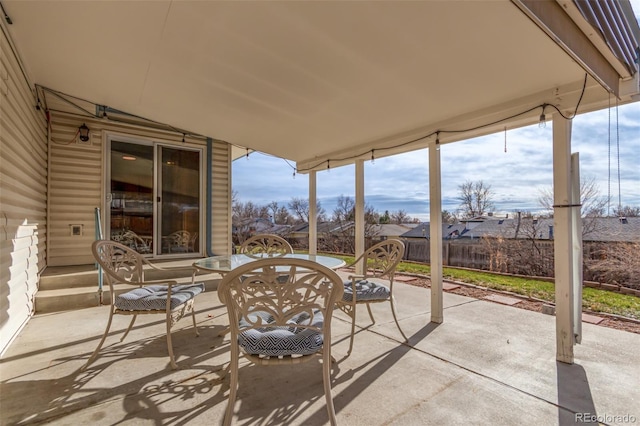 view of patio / terrace