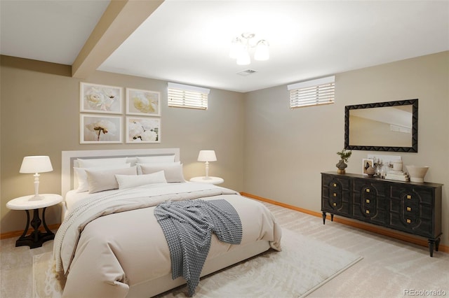 3765 S Depew St, Denver, CO 80235 - bedroom with carpet, visible vents, and baseboards